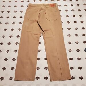 VINTAGE Levi's 501 Tan Denim Jeans!!